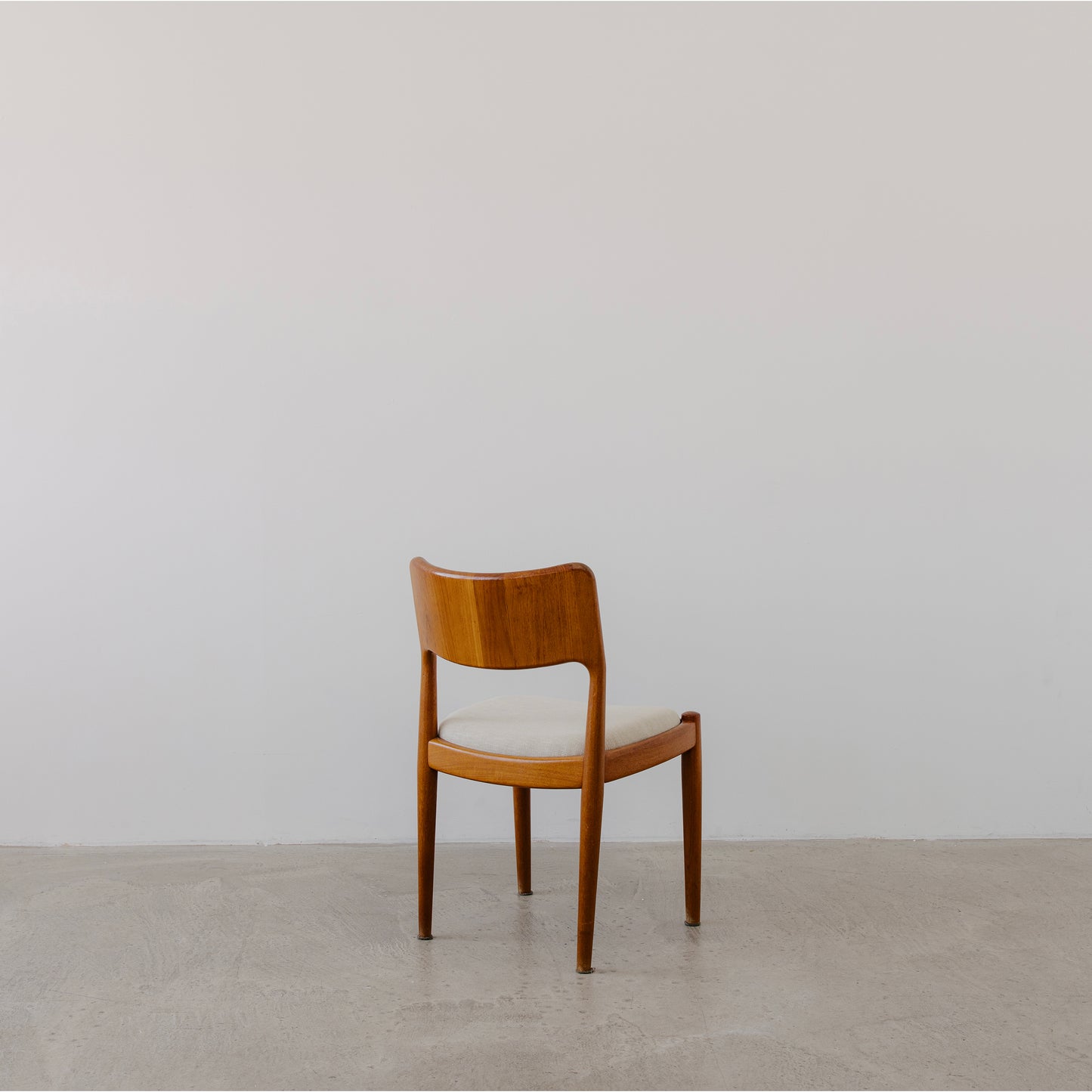 x4 Teak Dining Chairs by Niels Koefoed