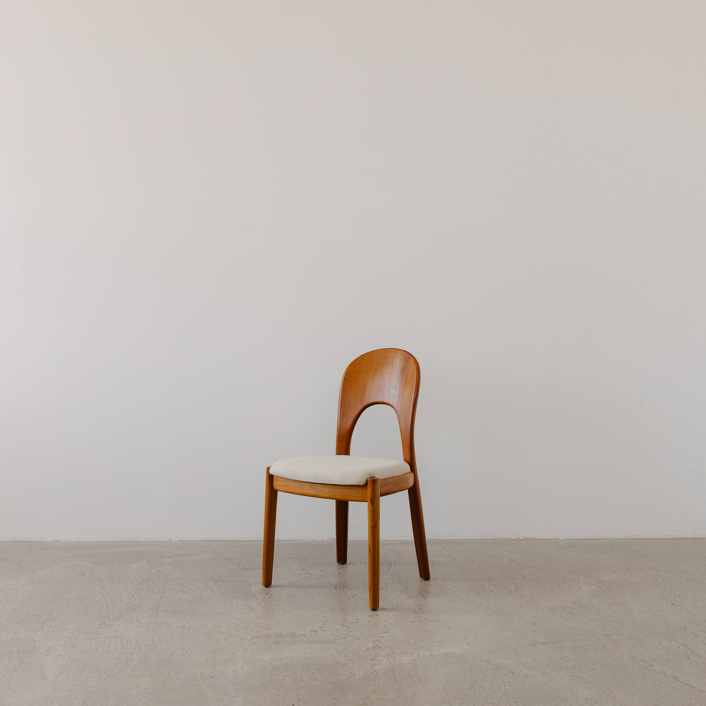 x4 ‘Morten’ Teak Dining Chairs by Niels Koefoed