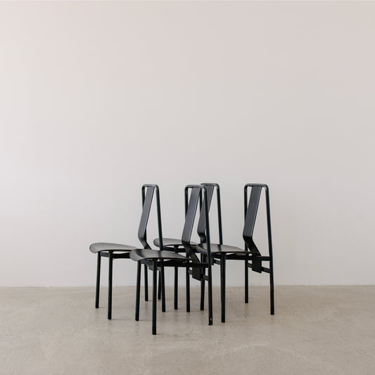 Irma dining chairs by Achille Castiglioni
