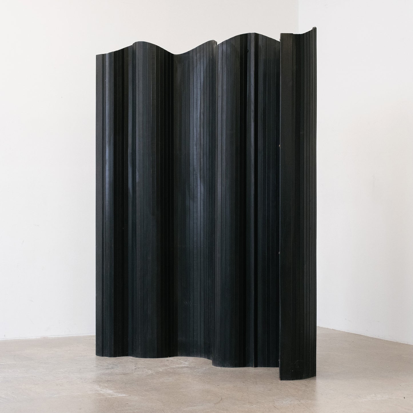 Black Wooden Room Divider