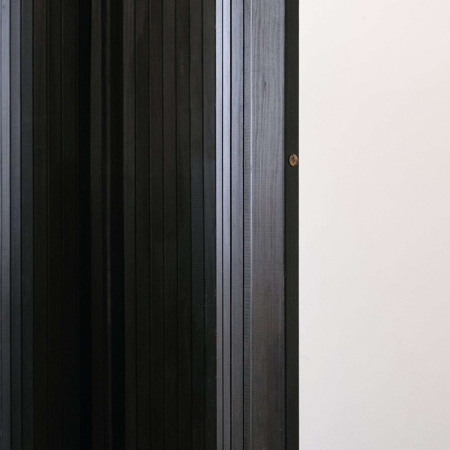 Black Wooden Room Divider