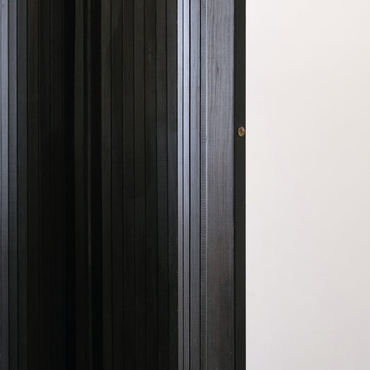 Black Wooden Room Divider