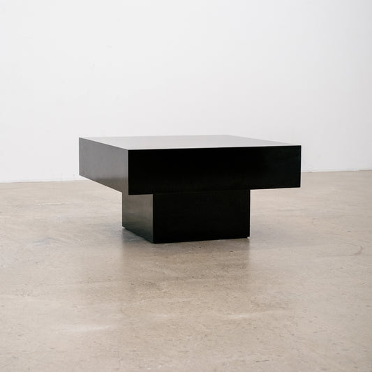 Black Lacquered Italian Coffee Table