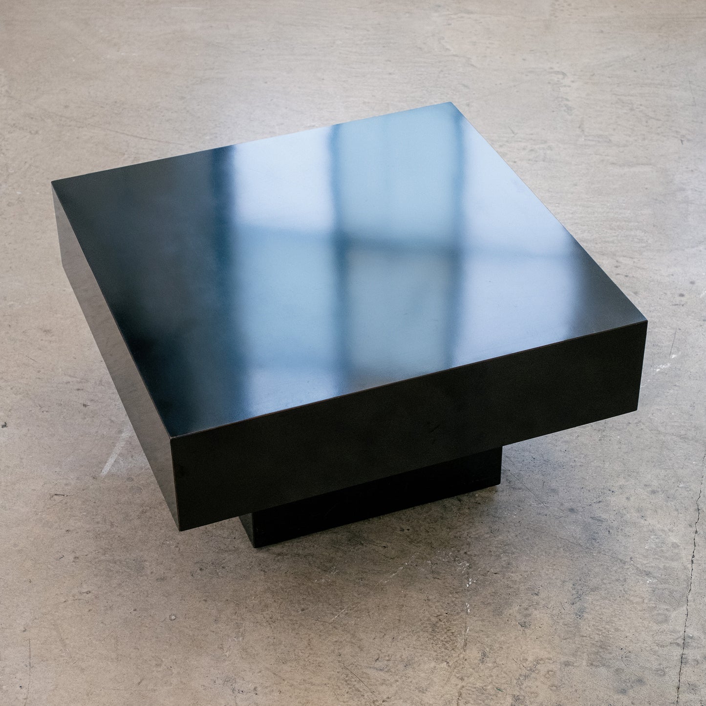 Black Lacquered Italian Coffee Table