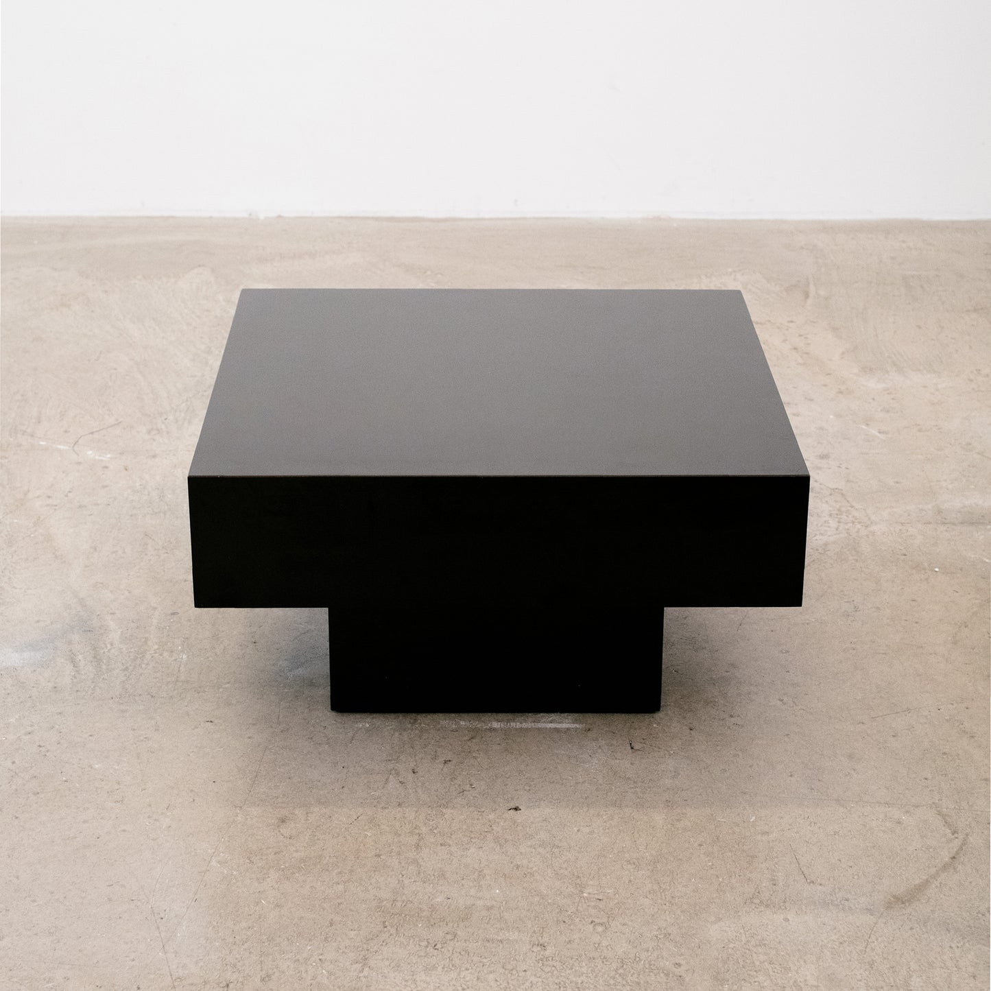 Black Lacquered Italian Coffee Table