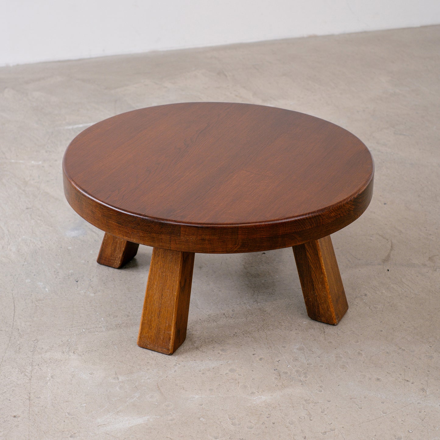 Brutalist Oak Coffee Table