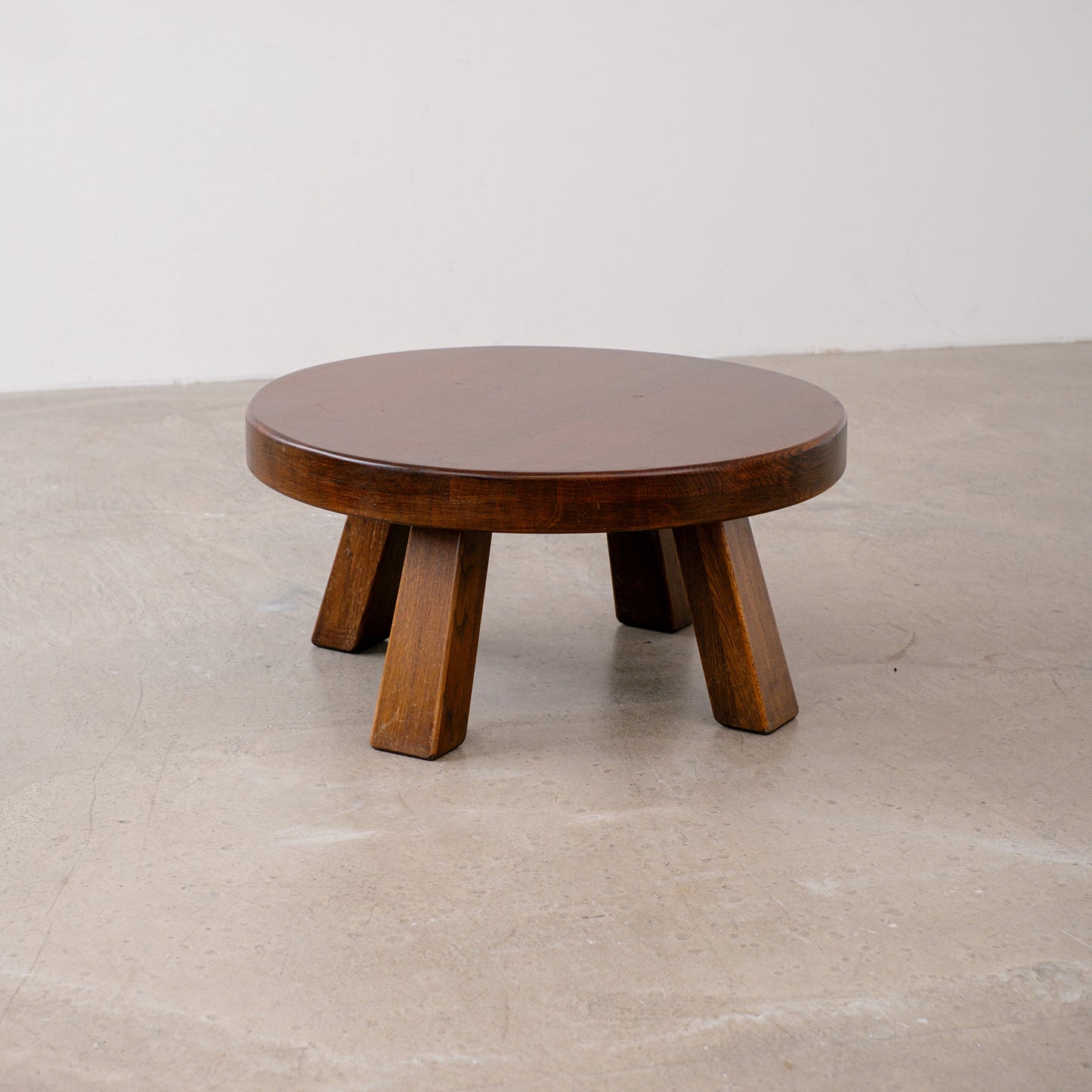 Brutalist Oak Coffee Table