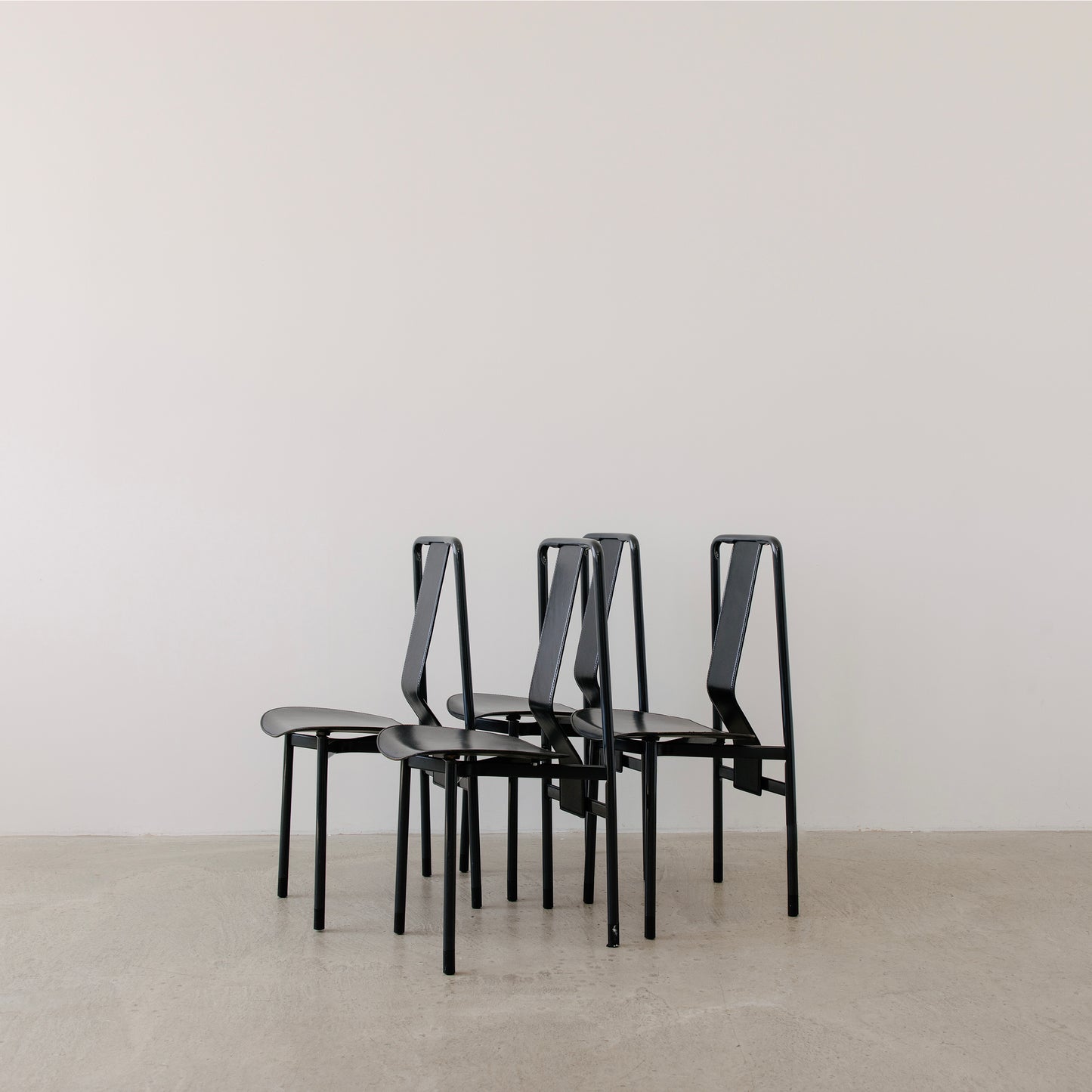 Irma dining chairs by Achille Castiglioni